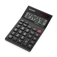 Sharp EL310AX Entry Level Desktop Calculator 8-Digit BlackWhite