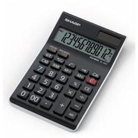Sharp EL-124AT Desktop Calculator 12-Digit BlackWhite EL124TWH