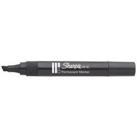 Sharpie W10 Permanent Marker Chisel Tip 1.2-5mm Line Black Pack of 12