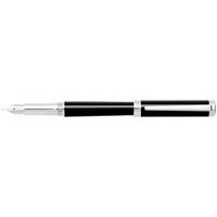 Sheaffer Intensity Onyx Barrel and Cap with Chrome Trim Fountain Pen M