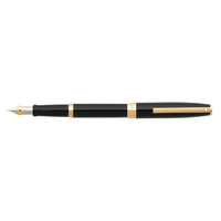 sheaffer sagaris blackgold fountain pen