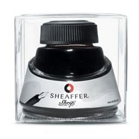 sheaffer bottled ink blue black