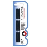 Sheaffer VFM Cartridges 6 Pack Black