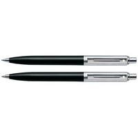 Sheaffer Sentinel Black/Chrome Ball Pen & Pencil Set