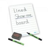 Show-me Super Tough A4 Lined Whiteboards Pack of 35 CSRL