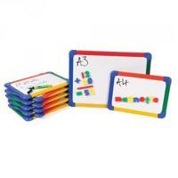 Show-me A3 Rainbow Framed Magnetic Whiteboard Pack of 5 MBA35