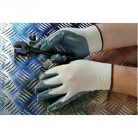 shield grey nitrile coated nylon gloves ginn9