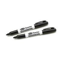 Show-me Teacher Drywipe Black Marker Pack of 10 STM10