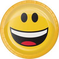 Show Your Emojions Small Paper Party Plates