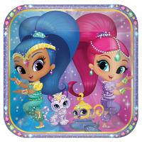 Shimmer & Shine Paper Party Plates