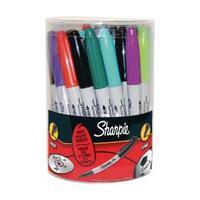 Sharpie Permanent Marker Fine Assorted Pack of 36 S0811090