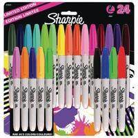 Sharpie Assorted Pastel Markers Fine Pack of 24 S0944841