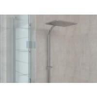 Shower Cubicle Kit 1000mm x 1000m Tegular Beige