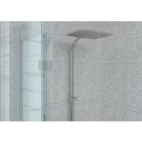 Shower Cubicle Kit 1000mm x 1000mm Mosaic Grey