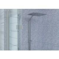 Shower Cubicle Kit 1000mm x 1000mm Mosaic Blue