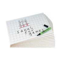 Show Me Boards MDF Gridded Pack of 10 GFB10