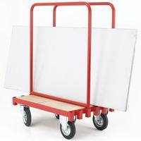 Sheet Carrying Truck with 2 Movable Steel Supports
