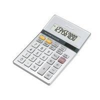 sharp silver 10 digit semi desktop calculator el 331er
