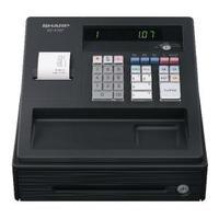 sharp xe a107 cash register black xea107bk