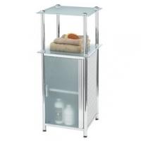 Showerdrape Concerto Glass & Aluminium Floor Cabinet