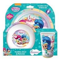 Shimmer And Shine 3pc Dinner Set