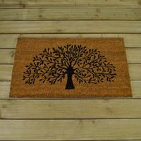Sherwood Tree Design Coir Doormat by Gardman