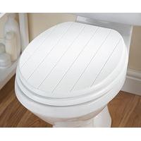 shaker style lavatory seat wood