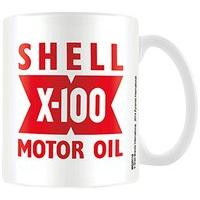 Shell X-100 Motor Oil Ceramic Mug