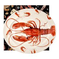 Shellfish Lobster Large Oval Platter Boxed