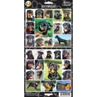 Sheet Of 27 Rottweiler Stickers