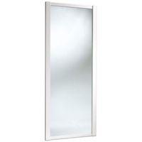 Shaker Full Length Mirror White Sliding Wardrobe Door (H)2220 mm (W)762 mm