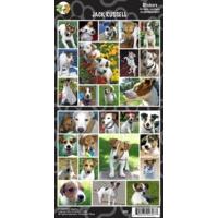 Sheet Of 27 Jack Russel Stickers