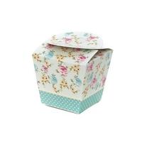 shabby chic cup cake box single 4s