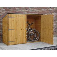 shire shiplap pent bike store 2x6