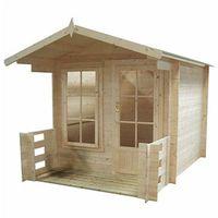 Shire Maulden Log Cabin with Veranda 11x9