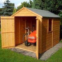 Shire Warwick Double Door Shed 8x6