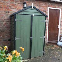 Shire Overlap Windowless Shed 4x3 with Double Doors