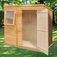 Shire Shiplap Pent Shed 6x4