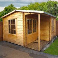 Shire Ringwood 28mm Log Cabin 12x16