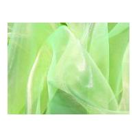 Sheer Organza Dress Fabric Flo Green