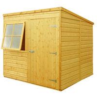 Shire Shire 7\' x 7\' Pent Shiplap Shed