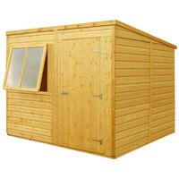 Shire Shire 8\' x 6\' Pent Shiplap Shed