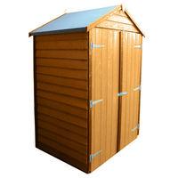 shire shire 4 x 3 wooden storage shed