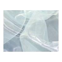 Sheer Organza Dress Fabric Pastel Blue