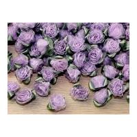 Sheer Ribbon Flowers Lilac