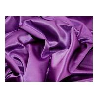 Shimmer Crepe Like Satin Dress Fabric Purple