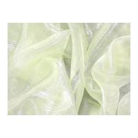 Sheer Organza Dress Fabric Lemon Yellow