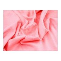 Shimmer Twill Suiting Dress Fabric Coral Pink