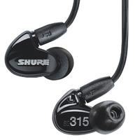 Shure SE315 Sound Isolating Earphones - Black
