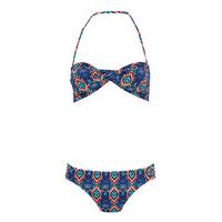 shiwi bikinis bikini bandeau romance blue